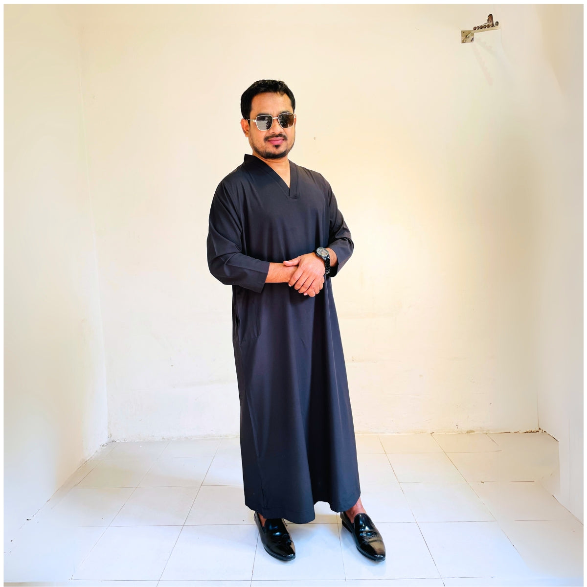 Eid Special Premium Men's V Neck Jubba