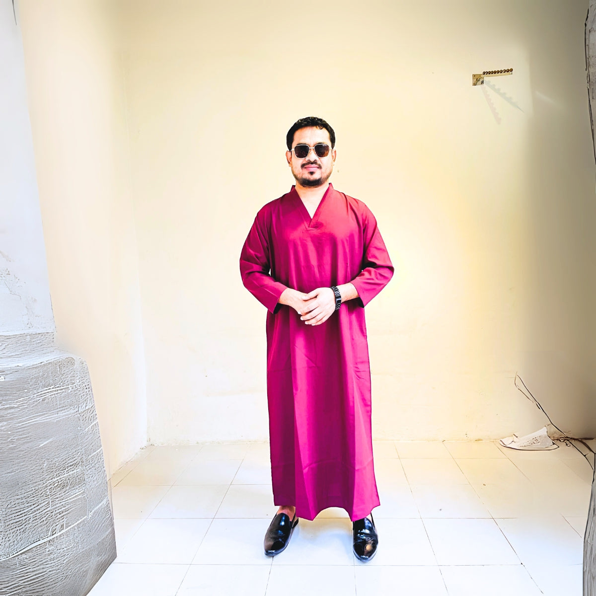 Eid Special Premium Men's V Neck Jubba