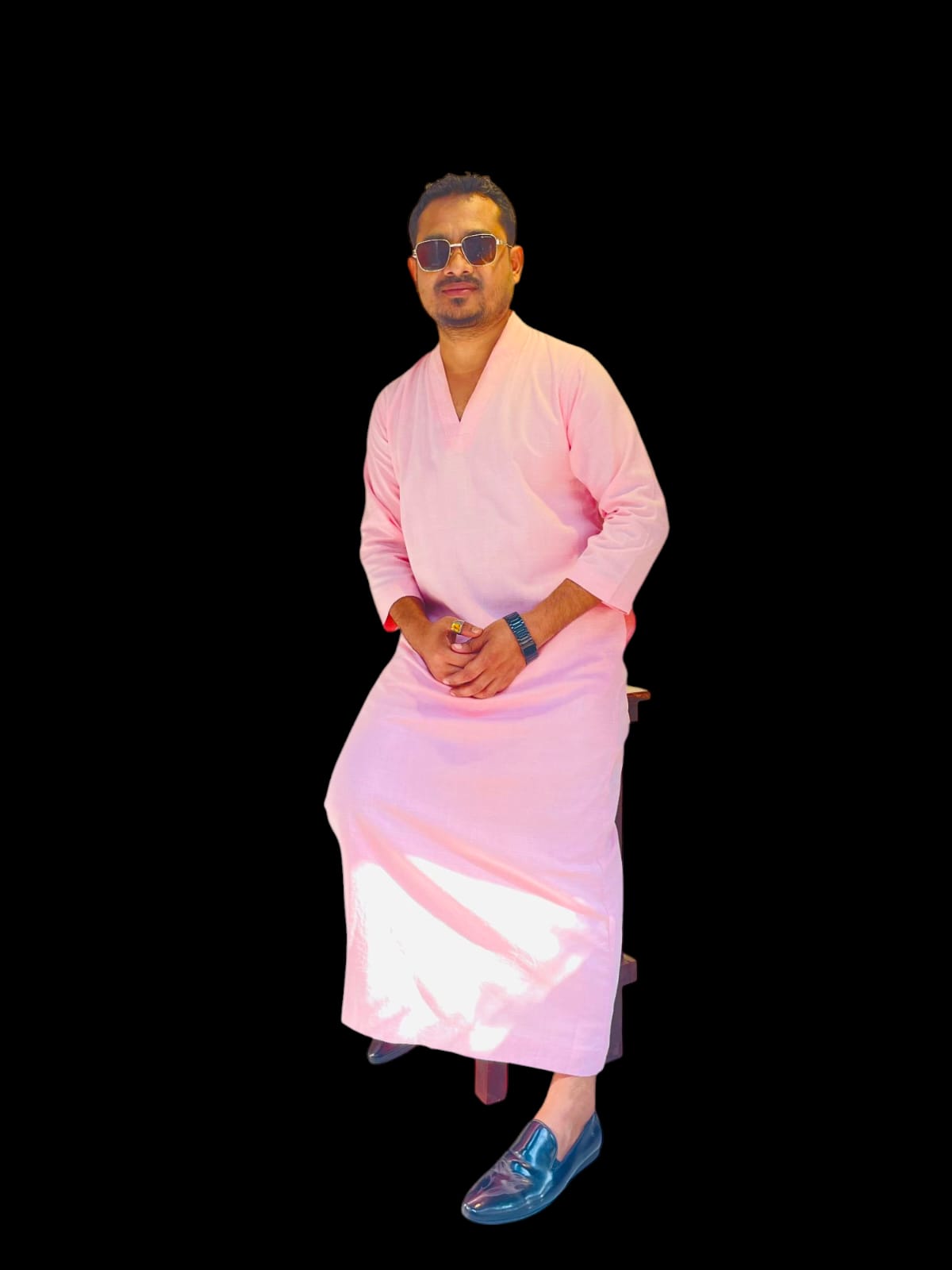 Premium Men's V Neck Jubba New
