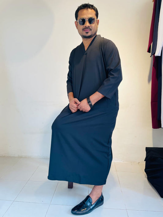 Premium Men's V Neck Jubba New
