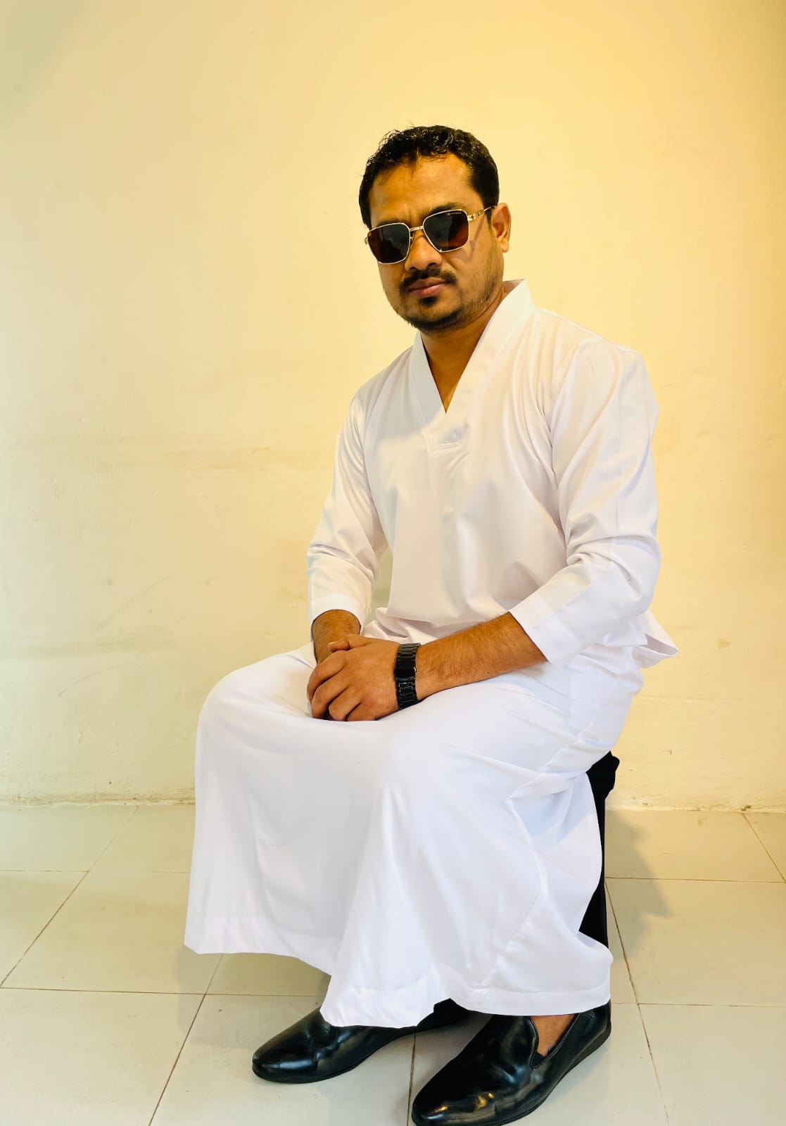 Premium Men's V Neck Jubba New