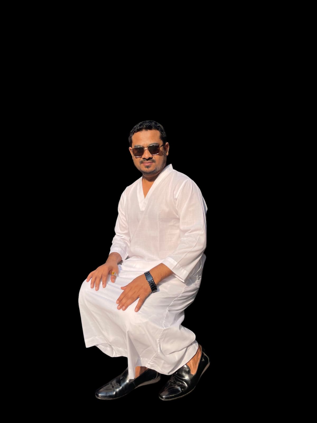 Premium Men's V Neck Jubba New